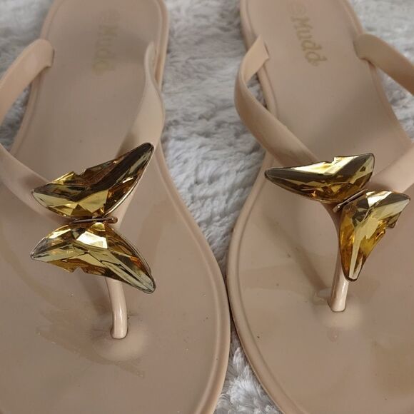 Mudd Jeweled Butterfly Sandals    - Picture 2 of 7